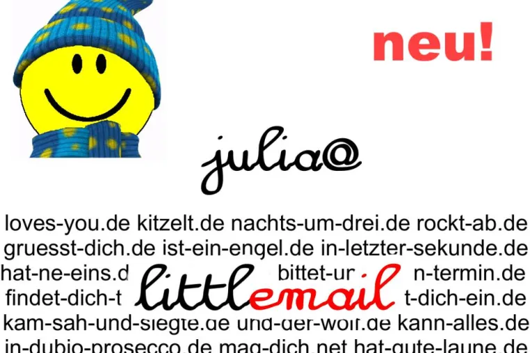 Bild: littlemail bietet jetzt 400 Funmail-Adressen je Nutzer