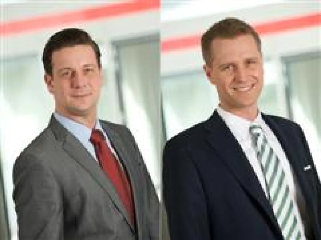 Links: Jan Reif, Rechts: Petr Bystron