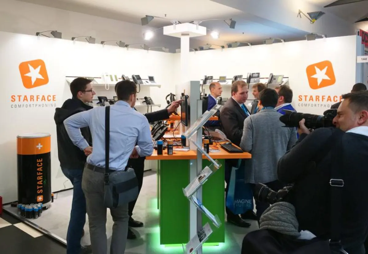 STARFACE präsentierte auf der CCW 2016 Einsatzmöglichkeiten für die hybride UCC-Plattform STARFACE.