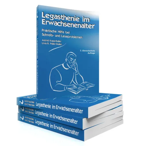 Bild: Kostenloser PDF Download bis 7. April, Neuauflage "Legasthenie im Erwachsenenalter" in Druckform erhältlich