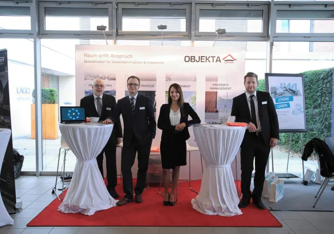 Objekta präsentiert sich auf dem 8. Ulmer Logistiktag Bild: Objekta präsentiert sich auf dem 8. Ulmer Logistiktag