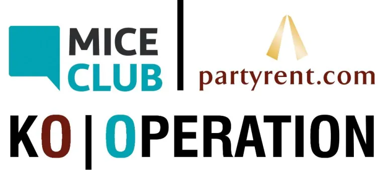 Party Rent ist Partner des MICE Club LIVE Bild: Party Rent ist Partner des MICE Club LIVE
