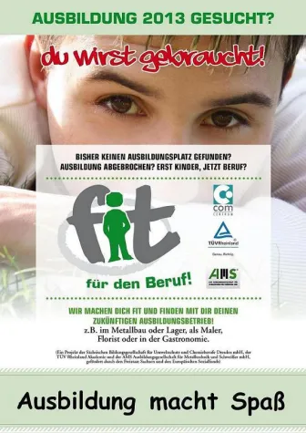 Bild: Das Projekt „Fit für den Beruf“ bringt Jugendliche in Ausbildung