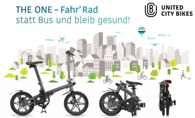Bild: Start-Up wird zum internationalen Crowdfunding-Erfolg: leichtes faltbares e-Bike sammelt 3,5 Millionen Dollar