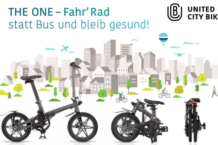 Start-Up wird zum internationalen Crowdfunding-Erfolg: leichtes faltbares e-Bike sammelt 3,5 Millionen Dollar Bild: Start-Up wird zum internationalen Crowdfunding-Erfolg: leichtes faltbares e-Bike sammelt 3,5 Millionen Dollar