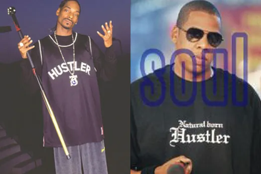 Bild: HUSTLER Bekleidung bei chrisandalex.de - getragen u.a. von Jay-Z und Snoop Dogg