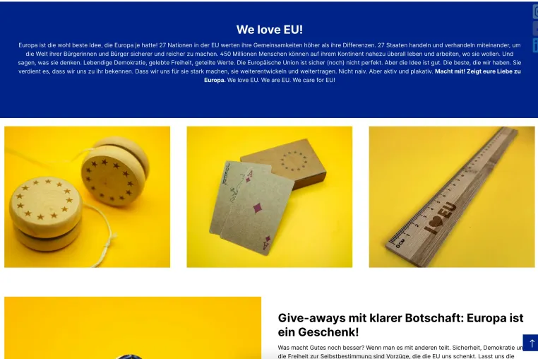 Europawerbeartikel.de: Einzigartige Werbeartikel für eine starke europäische Identität Bild: Europawerbeartikel.de: Einzigartige Werbeartikel für eine starke europäische Identität