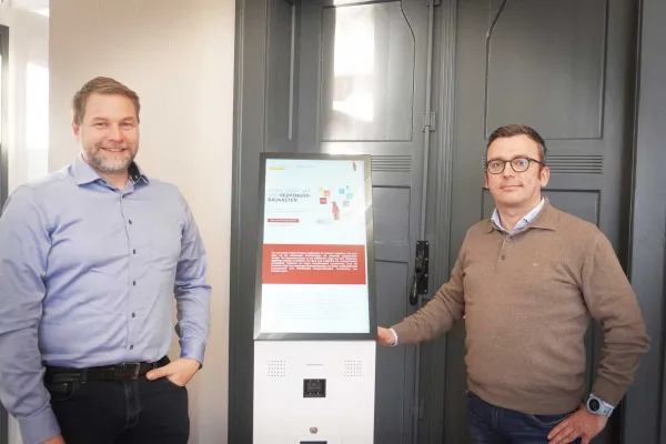 Bild: Dresdner Digital Signage Hersteller eKiosk bringt neue Software für digitales Besuchermanagement auf den Markt