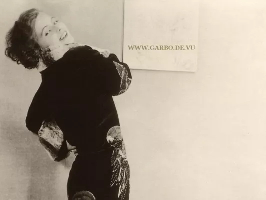 Bild: GARBO.DE.VU Deutschlands älteste Garbo- Homepage, zum 100. Geburtstag der Diva