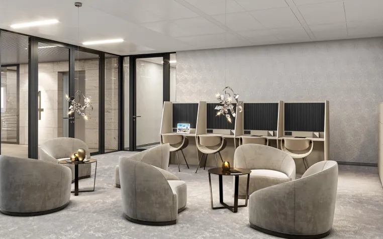 Bild: Coworking in Berlin: Arbeiten im COLLECTION Business Center Unter den Linden/Friedrichstraße