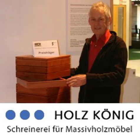 Schreinerei Holz König gewinnt "Möbel mit Ausstrahlung" Bild: Schreinerei Holz König gewinnt "Möbel mit Ausstrahlung"