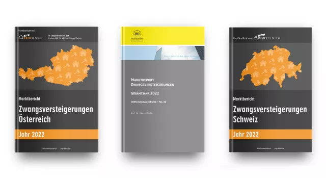 Bild: Zwangsversteigerungen 2022: Studien für Deutschland, Österreich und der Schweiz