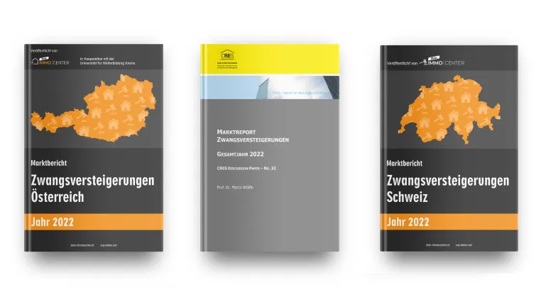 Bild: Zwangsversteigerungen 2022: Studien für Deutschland, Österreich und der Schweiz