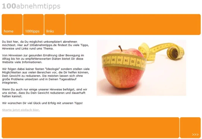 Bild: 100abnehmtipps.de - der online-Guide zum Abnehmen