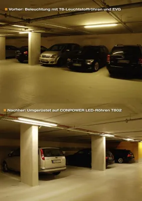 Bild: CONPOWER LED-Röhren - Umrüstung mit hohem Einsparpotenzial