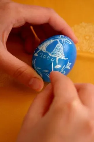 Bild: Liebeserklärung per Osterei