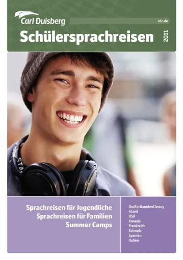 Bild: Neue Broschüre „Schülersprachreisen 2011“ ist soeben erschienen