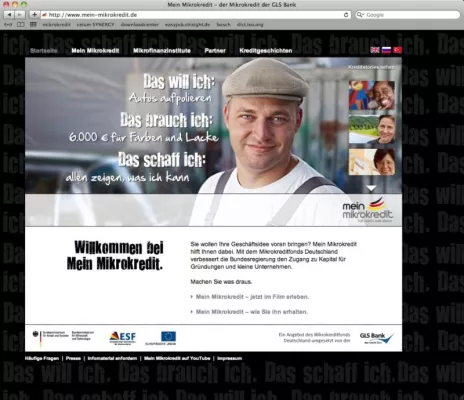 freiraum und straight. haben bei der GLS Bank Kredit Bild: freiraum und straight. haben bei der GLS Bank Kredit