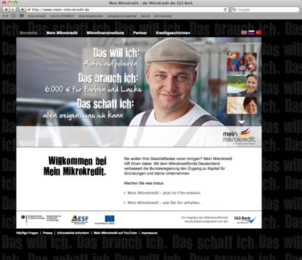 Bild: freiraum und straight. haben bei der GLS Bank Kredit