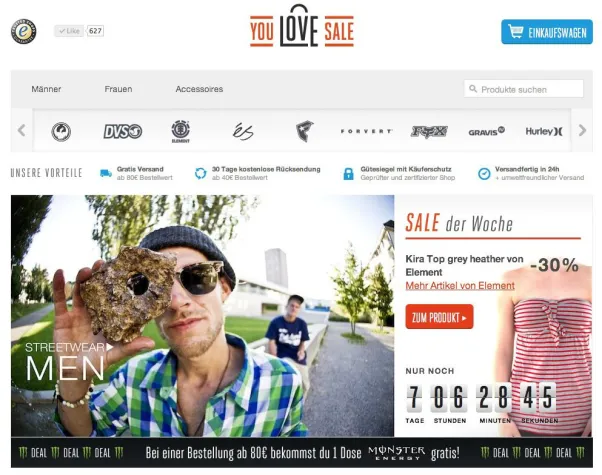 Streetwear & Fashion Mode günstig Online kaufen Bild: Streetwear & Fashion Mode günstig Online kaufen