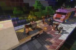 Bunte Klötzchen überall: Wir feiern den Christopher Street Day in Minecraft! Bild: Bunte Klötzchen überall: Wir feiern den Christopher Street Day in Minecraft!
