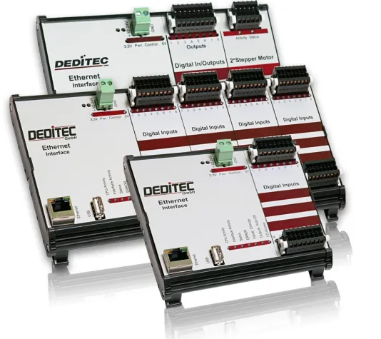 Bild: Ethernet-Messtechnik-Modul mit Kundenapplikation zur "C"-SPS erweiterbar