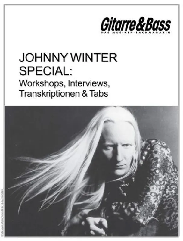 Über 40 Seiten Johnny Winter!