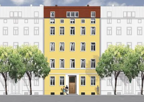 Bild: Weiteres Objekt im Sanierungsgebiet Komponistenviertel in Berlin