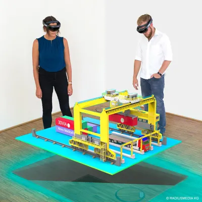 Bild: RADIUSMEDIA stärkt Augmented Reality bei Bremen Digitalmedia