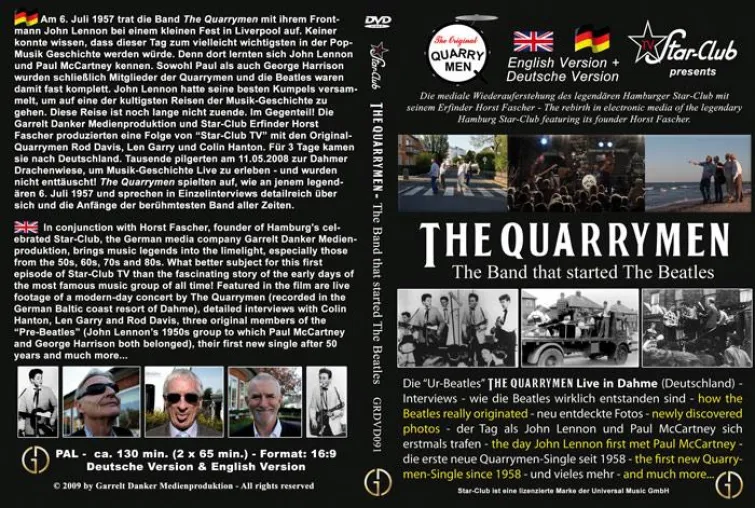 John Lennon´s original QUARRYMEN - DVD und neue Single-Veröffentlichung Bild: John Lennon´s original QUARRYMEN - DVD und neue Single-Veröffentlichung