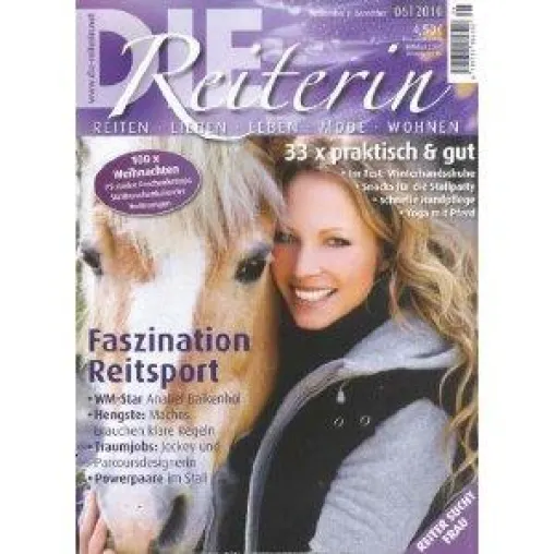 Bild: DIE Reiterin - Reitkunst und Kultur für viele Frauen ein Lebensgefühl