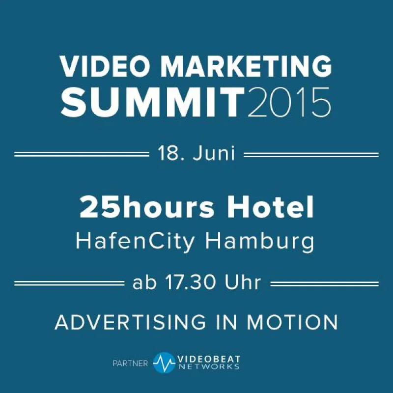 Der Video Marketing SUMMIT 2015 in Hamburg