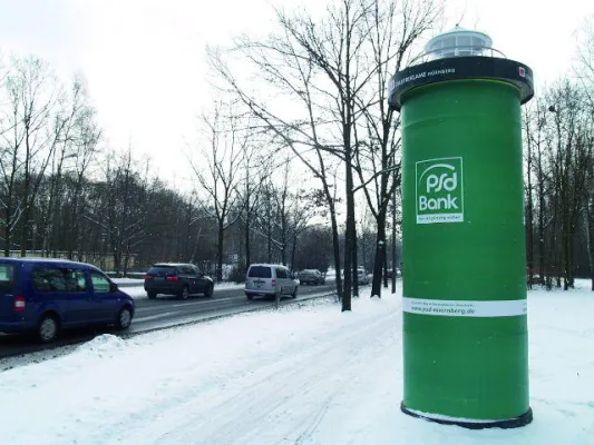 Bild: Leuchttürme in Franken gesichtet