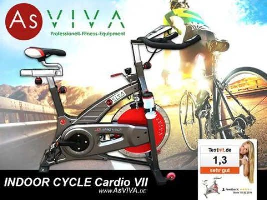 Bild: NO LIMITS – AsVIVA | Indoor Cycle Cardio VII S7