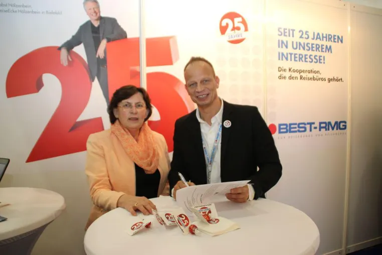Kooperation zw. Bildungswerk der Wirtschaft in Berlin u. Brandenburg u. BEST-RMG Reisen Management AG Bild: Kooperation zw. Bildungswerk der Wirtschaft in Berlin u. Brandenburg u. BEST-RMG Reisen Management AG