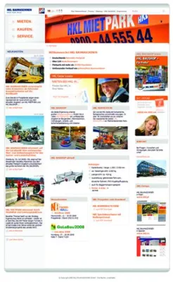 Bild: HKL BAUMASCHINEN setzt mit Relaunch der Unternehmens-Website neue Standards in der Traditionsbranche