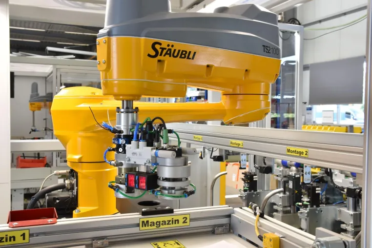 Bild: Nahtlose Roboterintegration in jede Fertigung