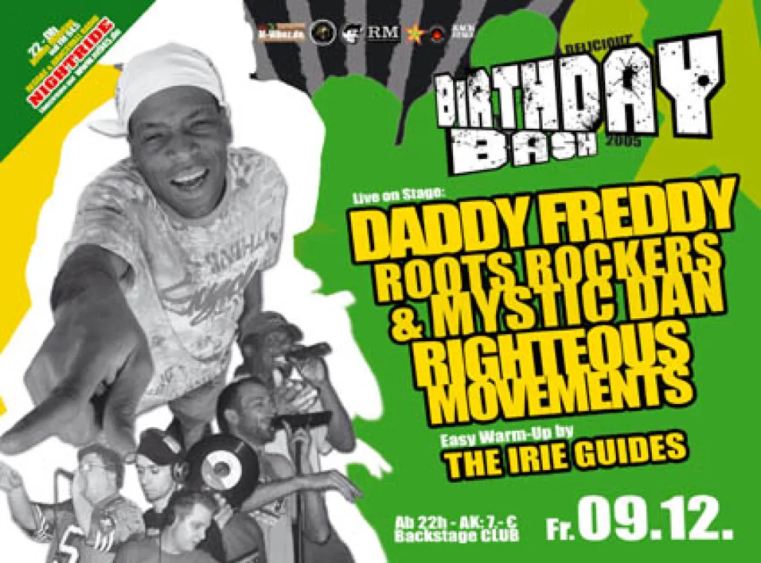 Der Ehemals schnellster Rapper der Welt – DADDY FREDDY IN MÜNCHEN
