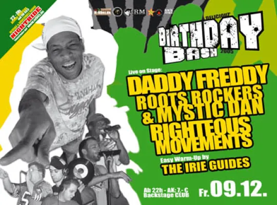 Der Ehemals schnellster Rapper der Welt – DADDY FREDDY IN MÜNCHEN Bild: Der Ehemals schnellster Rapper der Welt – DADDY FREDDY IN MÜNCHEN