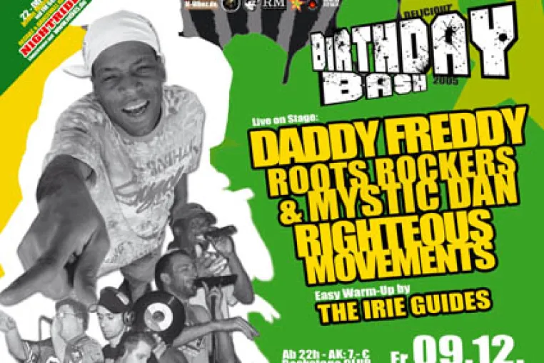 Bild: Der Ehemals schnellster Rapper der Welt – DADDY FREDDY IN MÜNCHEN
