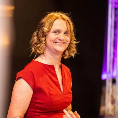 Bild: »Lebensfreude muss von innen kommen«, betont Keynote-Speakerin Marion Bender