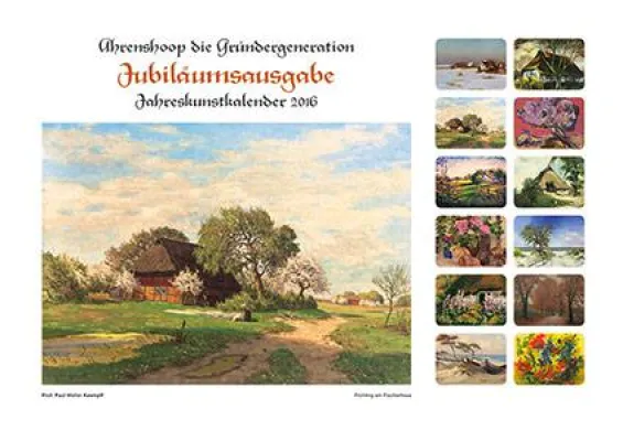 Bild: Jahreskunstkalender 2016 - Ahrenshoop die Gründergeneration