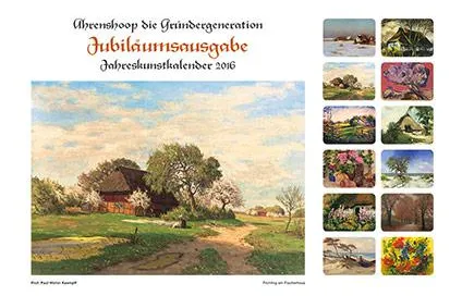 Bild: Jahreskunstkalender 2016 - Ahrenshoop die Gründergeneration