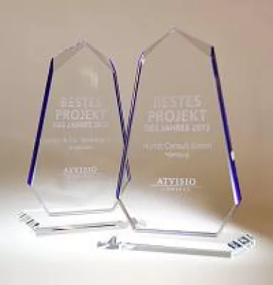 Bild: ATVISIO Award 2013 für Henkell & Co. Sektkellerei KG und Liftmanagement-Spezialist Hundt Consult GmbH
