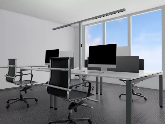 Bild: LED-Stehleuchten bald Standardausstattung in modernen Büros