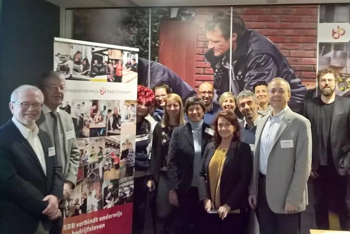 Horst Dreimann, Prof. Dolores Sanchez Bengoa, HdWM-Studierende, Gäste.