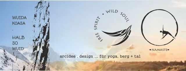 Bild: arcidee.design … für yoga, berg+tal