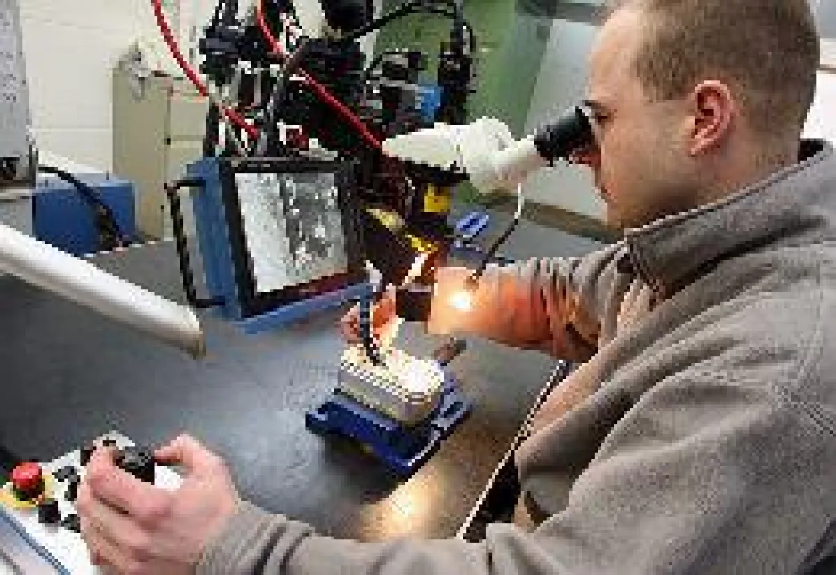 Aufragschweißen mittels Laser