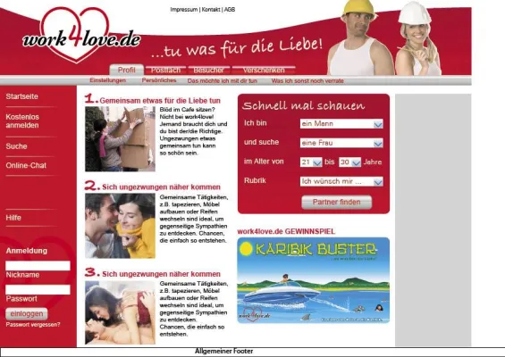 Bild: Tu was für die Liebe mit work4love.de