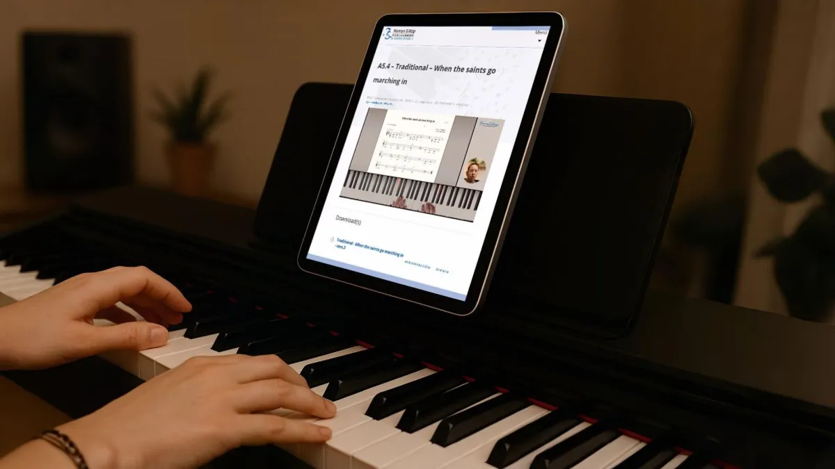 Online Klavier lernen mit Roman Sillipp und seiner Piano-Akademie – für jedes Niveau. (© Roman Sillipp – Piano-Akademie)